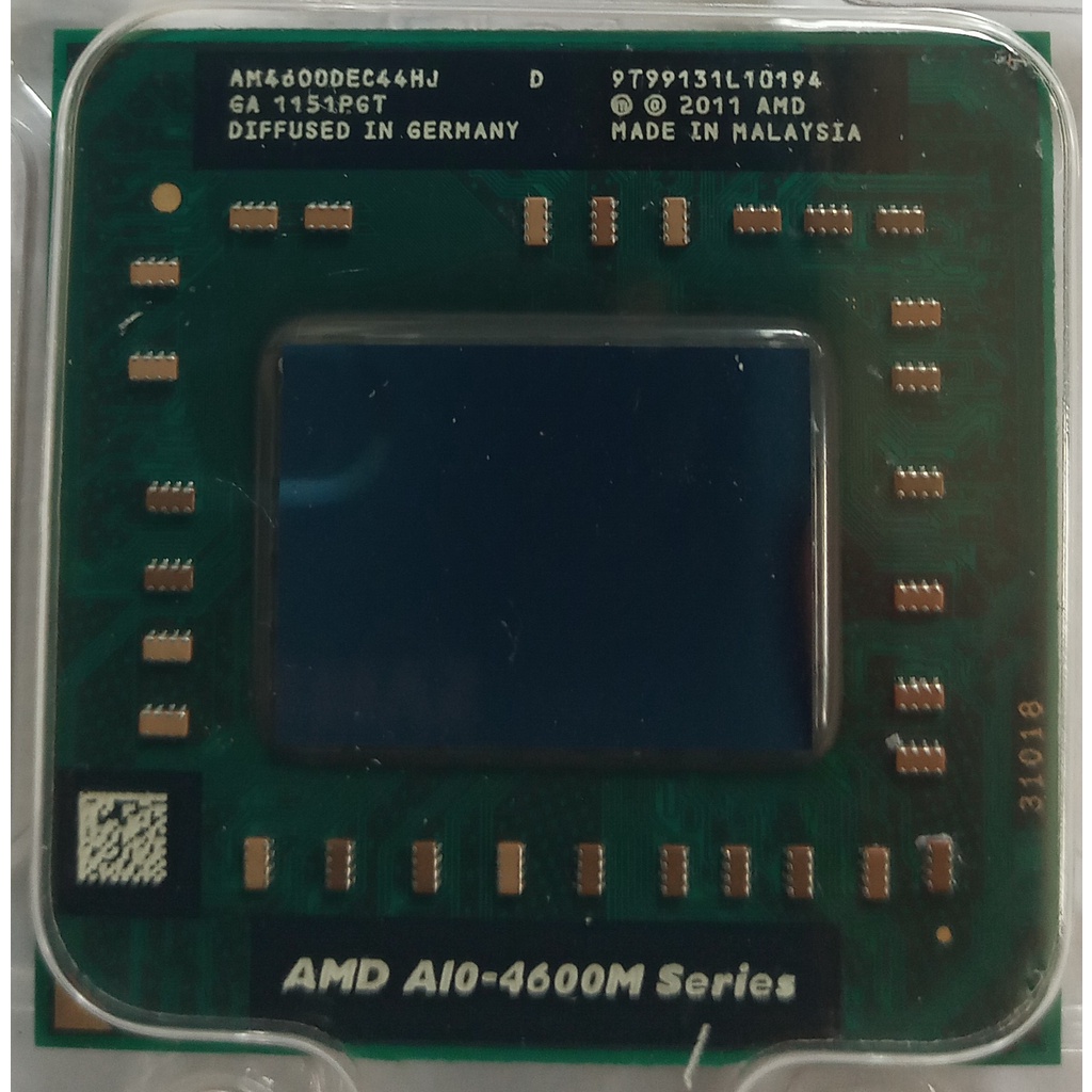 Processor Laptop AMD A10 4600M A10-4600m FS1 CPU 4M Cache 2.3GHz Quad-Core