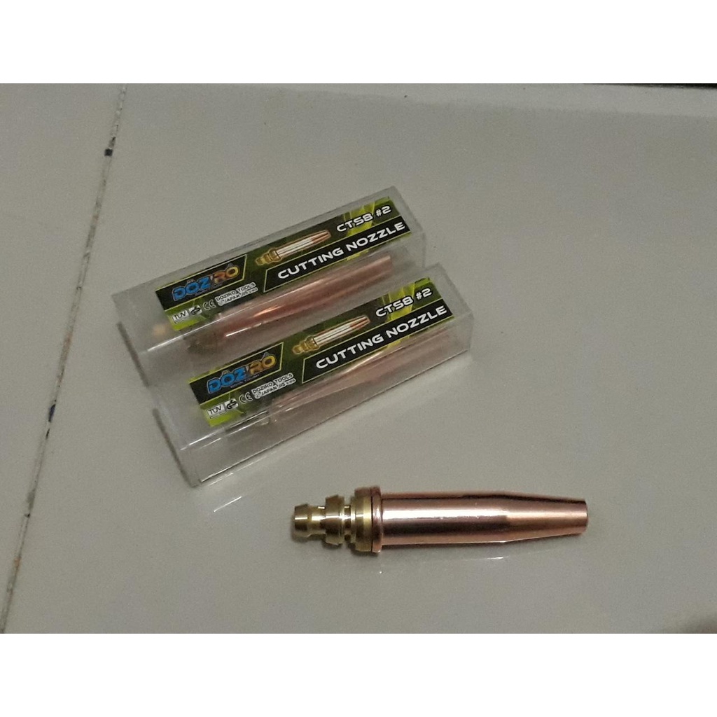 DOZIRO CUTTING TIP ST8 STRONG 8 LPG NO 2 CUTTING NOZLE BLANDR LAS CUTTING TIP ST 8 LPG NO 2