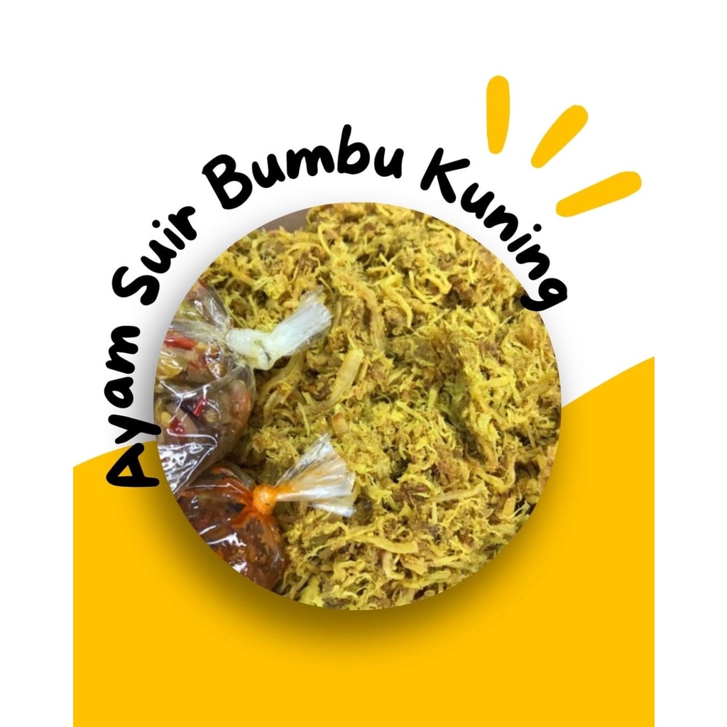 

Masakan Enak Murah & Halal / Ayam Suir Bumbu Kuning Full Daging Dada - By Yocooking