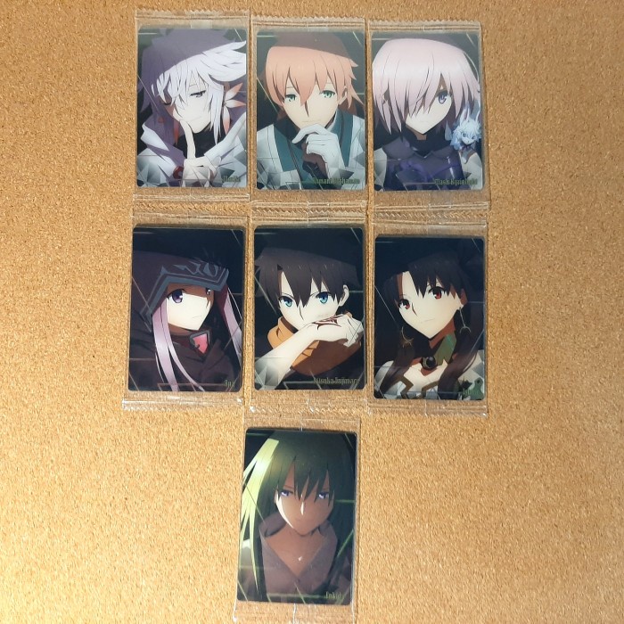 

Card Kartu Fgo Metal Wafer Card Fate/Grand Order Babylonia - Portrait Card