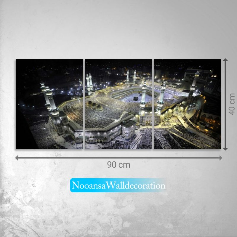 pajangan dinding mekah