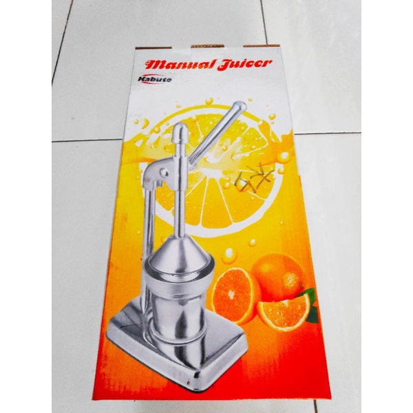 [ ⭐FREE ONGKIR⭐ ] Alat press pemeras jeruk / lemon stainless foodgrade tebal kabuto original