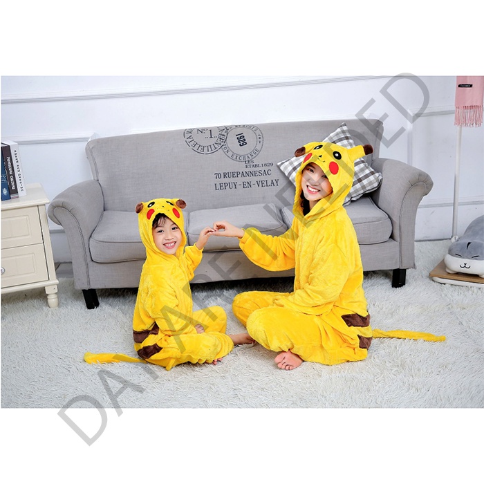 ONESIE DEWASA PIKACHU DEWASA ONE SIE KOSTUM POKEMON BAJU KIGURUMI PIKACU PIAMA STITCH PIYAMA DINO COSPLAY COW COSTUME LILO COSTUM CUSTOM / COSTUMES / BAJU TIDUR / KARAKTER / PARTY / PAKAIAN TIDUR