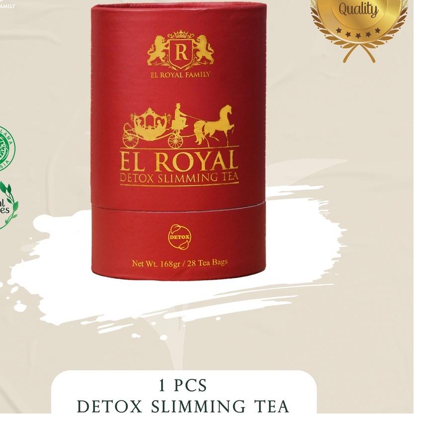 

FG3❁ El Royal Detox Slimming Tea - Teh Detox 1 Pcs Kirim Langsung