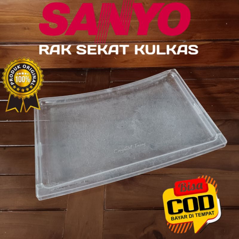 RAK SEKAT KULKAS AQUA SANYO ORIGINAL