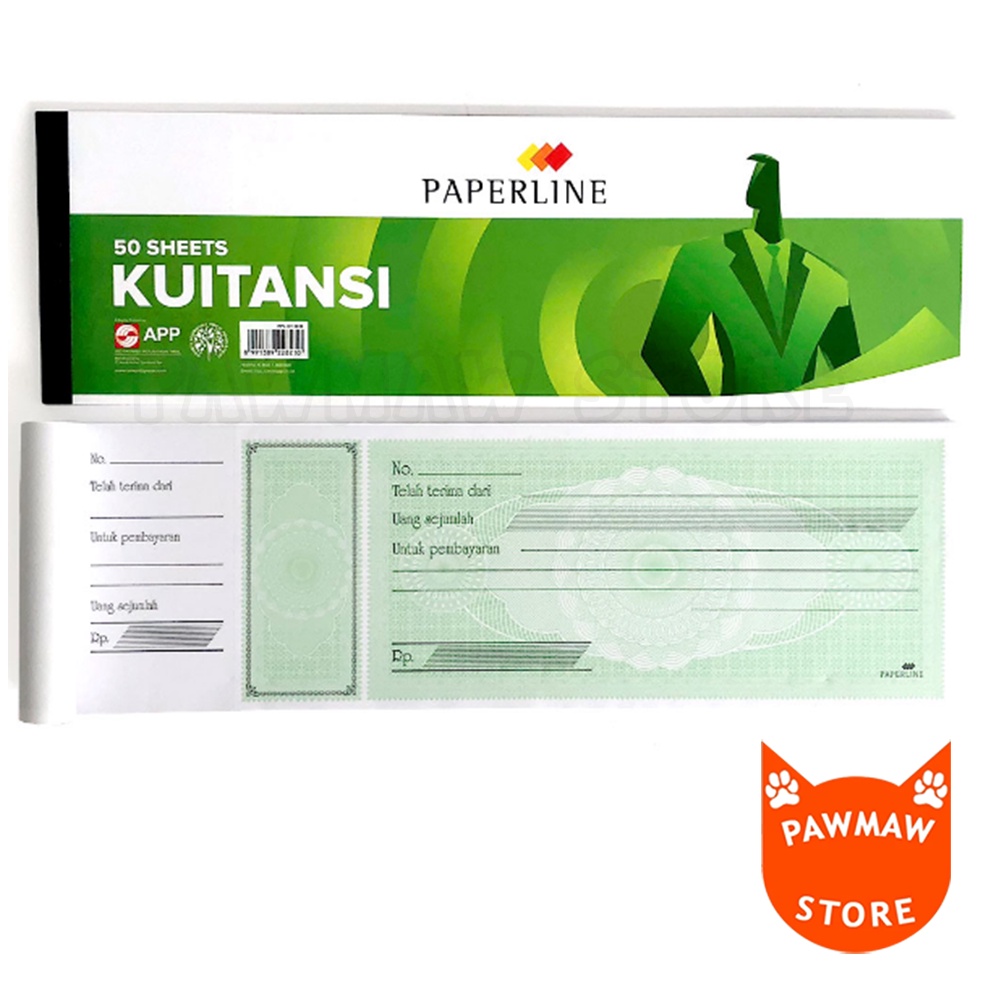 

Kwitansi Paperline Besar 50 Lembar ( PCS )