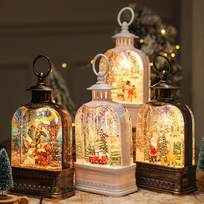 Kotak Musik Snow Globe Kotak Musik Natal Kado Natal Natal Musik Lampu Natal Murah