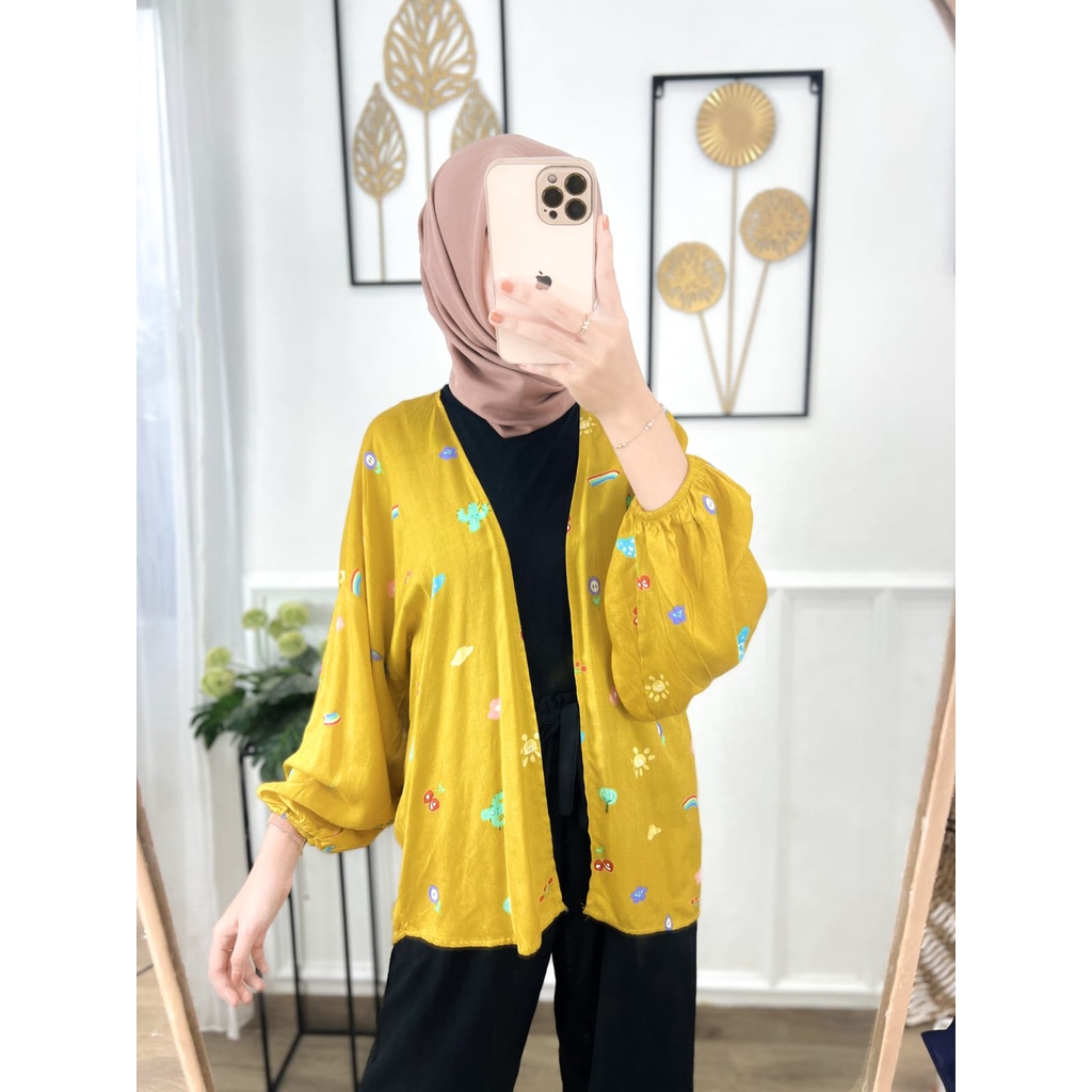 KIRANAOFFICIAL - ( COD ) KIYOWO OUTER RAYON VISCOSE