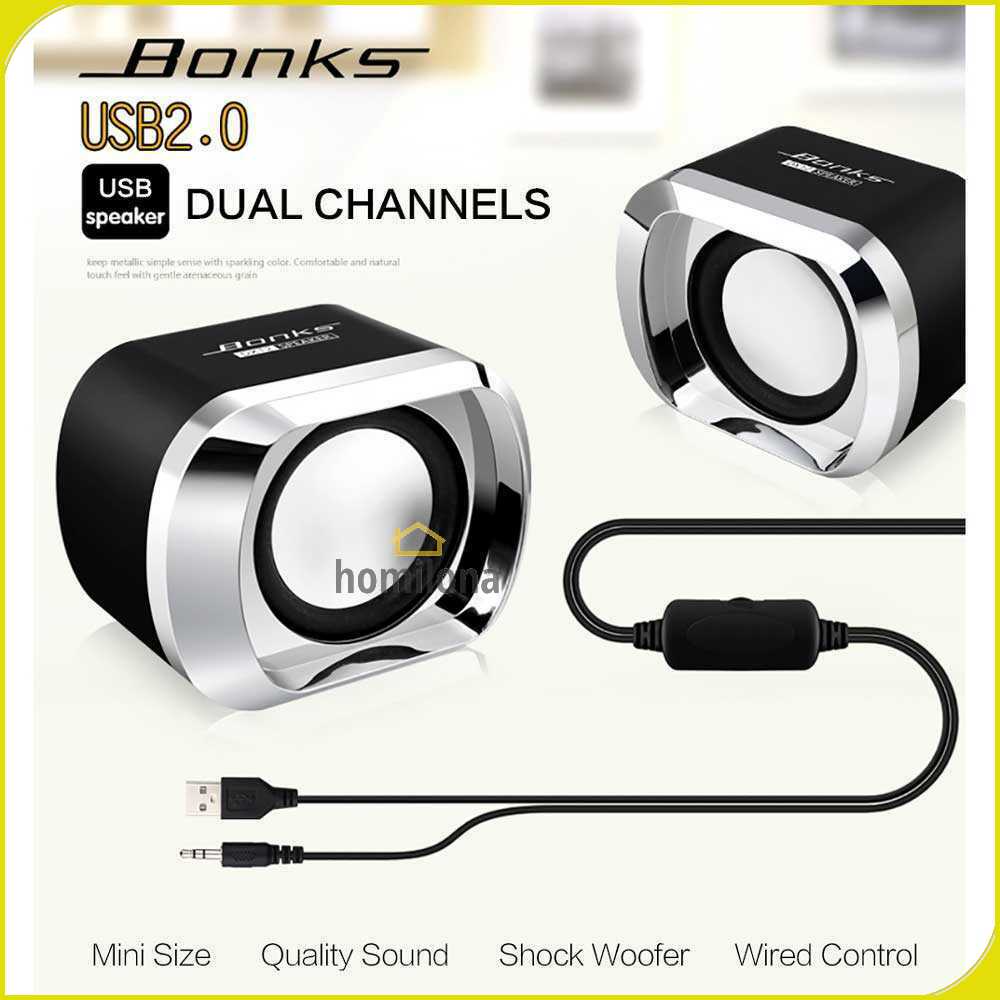 BONKS Multimedia Active Speaker Stereo 2.0 3W - DX12