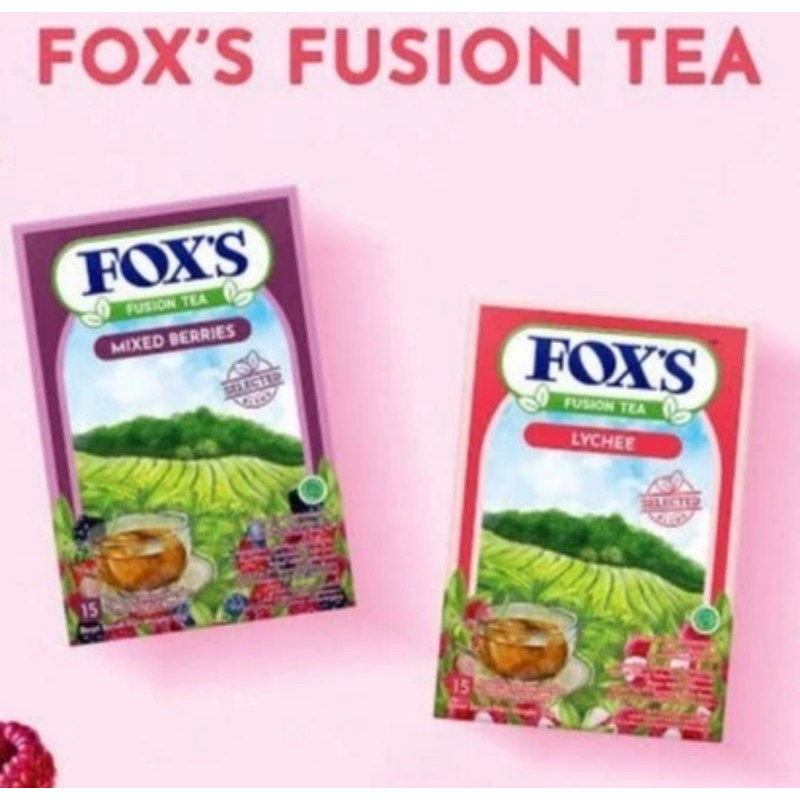 

Fox's Fusion Tea Box Isi 15 Sachet