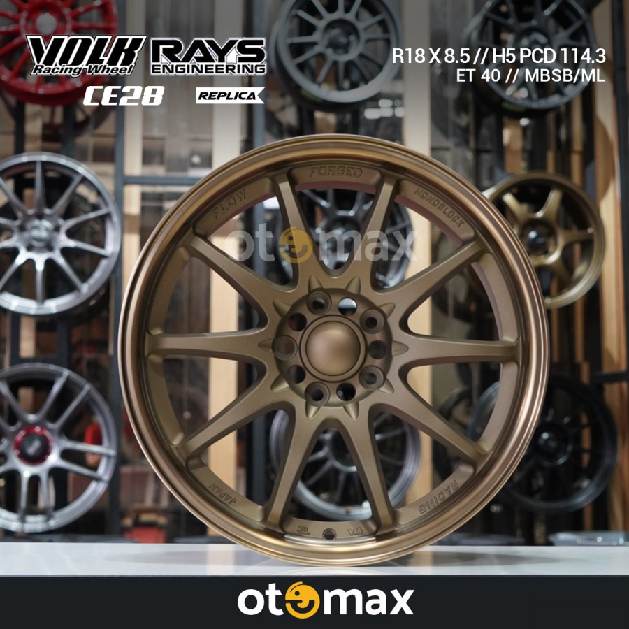 Velg Mobil Volk Rays CE28 Ring 18 MBSB/ML
