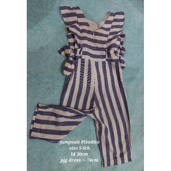 Jumpsuit anak perempuan Pito Dito