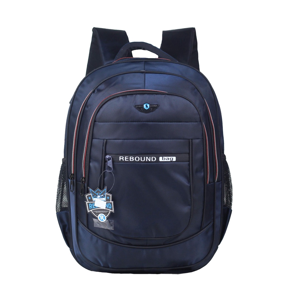 Tas Rebound Cowok Dewasa Ransel Gendong Pria SMP SMA Kuliah Bahan Tebal Kuat Premium