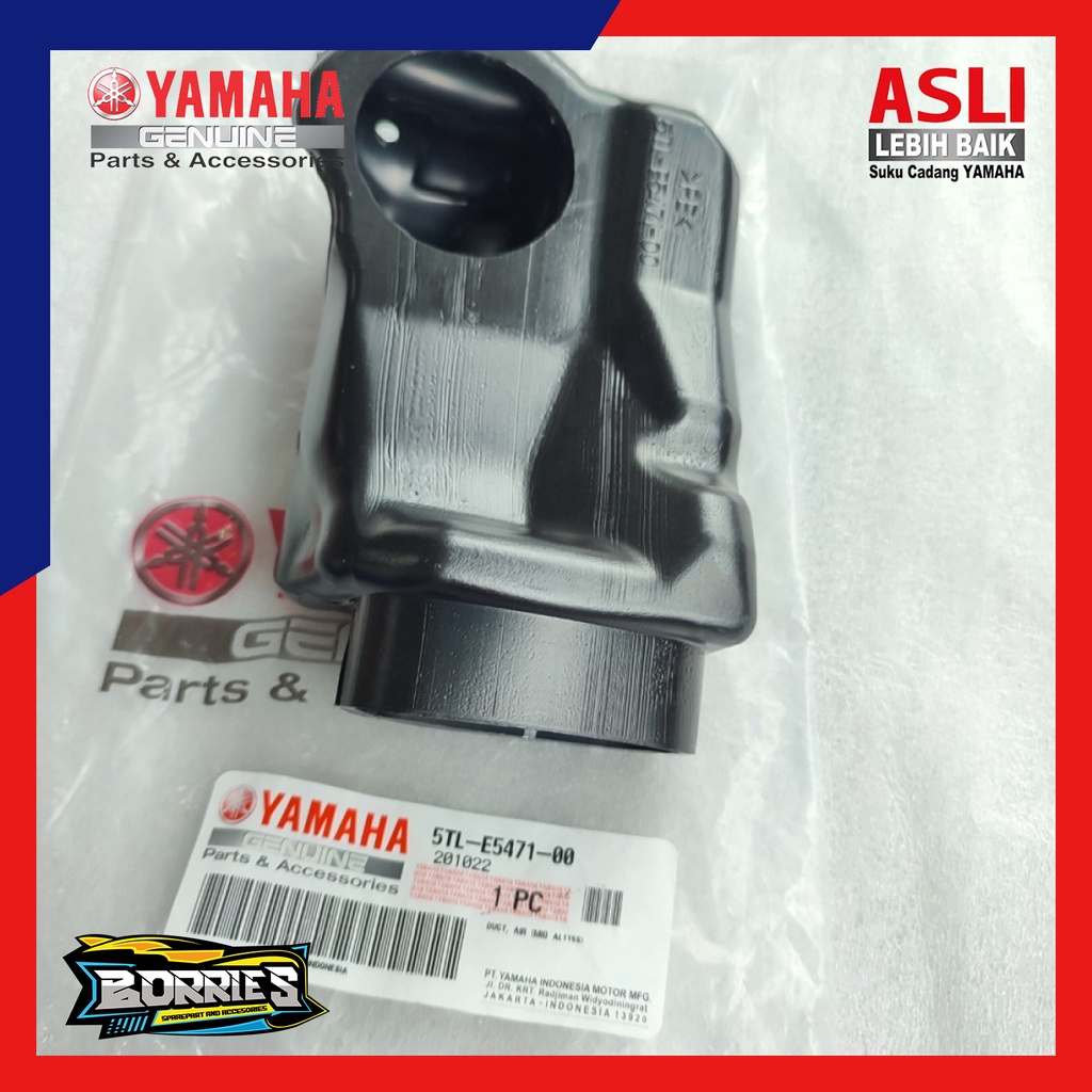 DUCT AIR SAMBUNGAN FILTER CVT MIO 2004-2011 ASLI YAMAHA 5TL-E5471-00