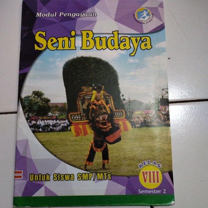 Modul Pengayaan Seni Budaya kelas 8 CV.Bina Pustaka