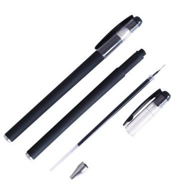 Pulpen Hitam 0.38mm Sekolah Kantor Import pen gel Alat Tulis Kantor Sekolah Pena Pen Tinta Cair Standart pen gel ink