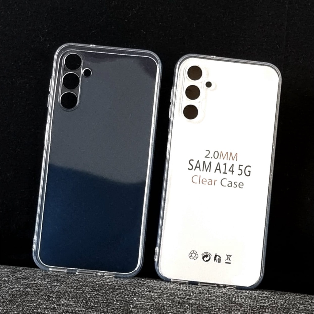 PROMO Soft Case SAMSUNG A14 5G / SAMSUNG A14 4G / SAMSUNG M14 5G Soft Case Clear HD Tpu Transparan Bening Premium