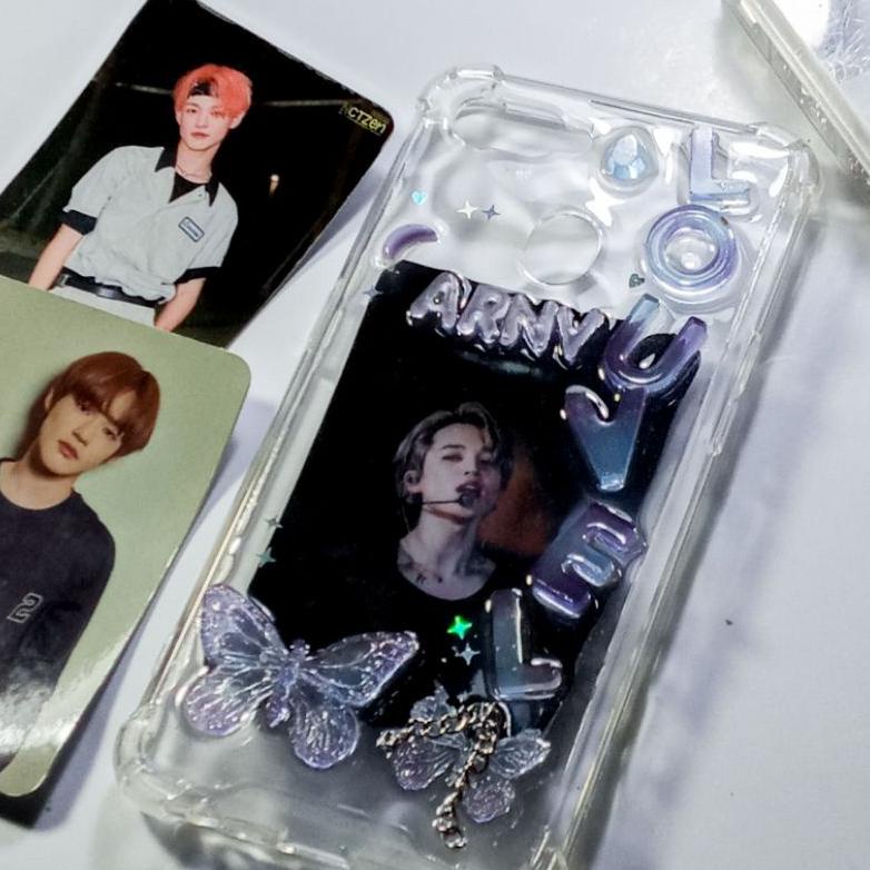 Best - PO CARDALL TYPE HP Custom Case Mini Letter Resin/ Aesthetic Custom Case Custom Resin custom C