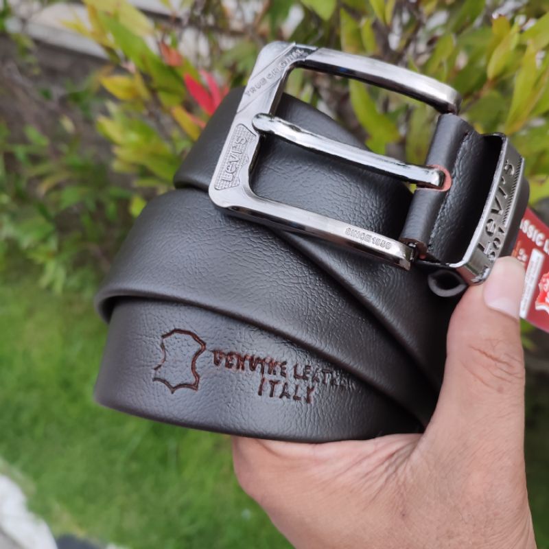 Ikat Pinggang Resleting Pria | Sabuk Sikep Kulit Sintetis Premium
