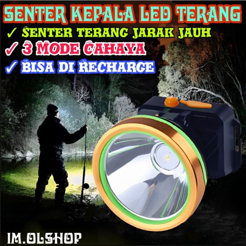 SENTER KEPALA 30 WATT 30W 30 WATT PROBEST AWET⭐IM.Olshop⭐