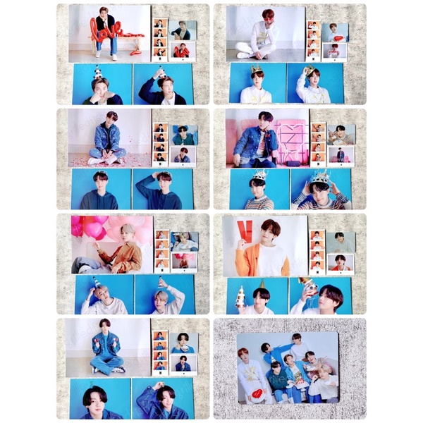 [CEK VARIASI] BTS Yet To Come YTC Busan OFFICIAL Mini Photocard MPC Mini PC Photostrip Instant Photo