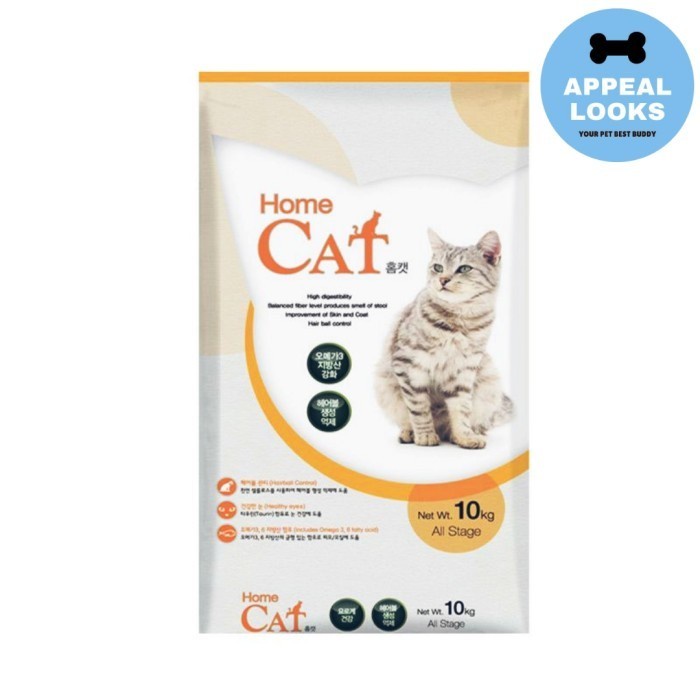 HOME CAT 10kg Makanan Kucing Import Korea for All Life Stage