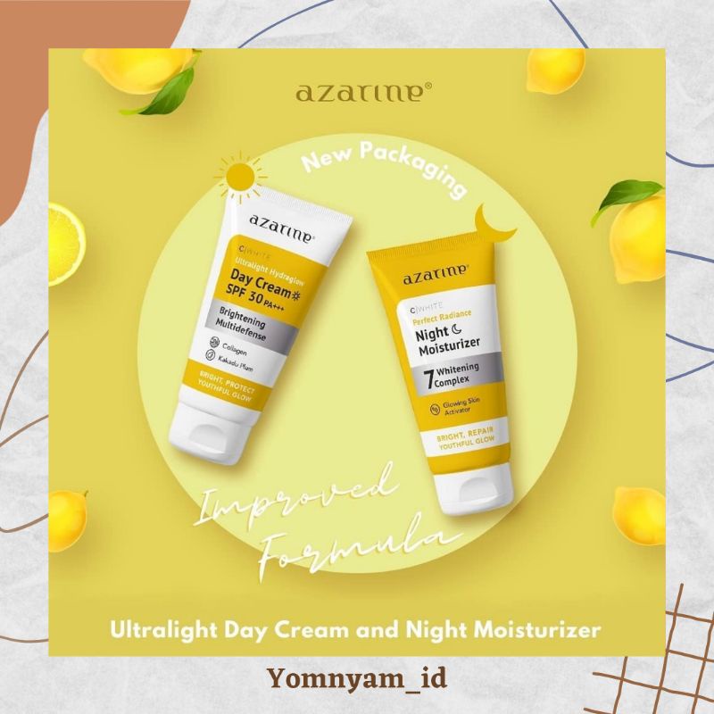 Azarine C White Day Cream & Night Moisturizer
