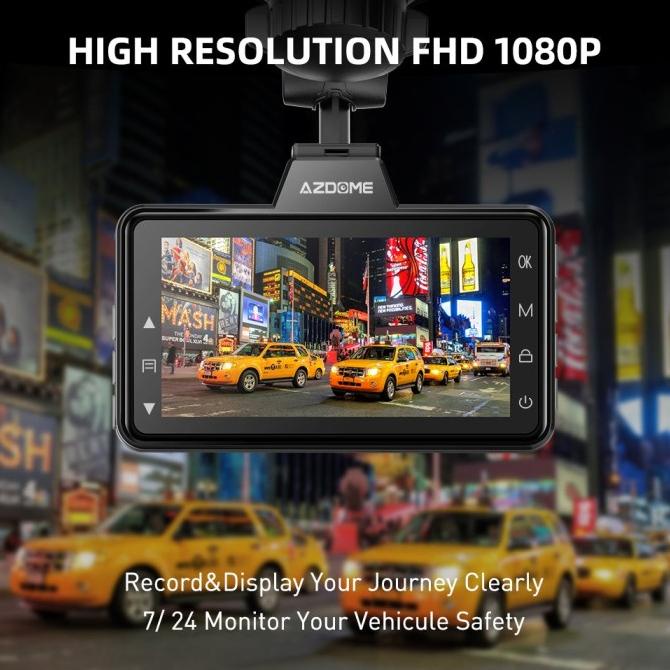 Azdome Dash Cam Dash Camera Mobil 1080P DashCam