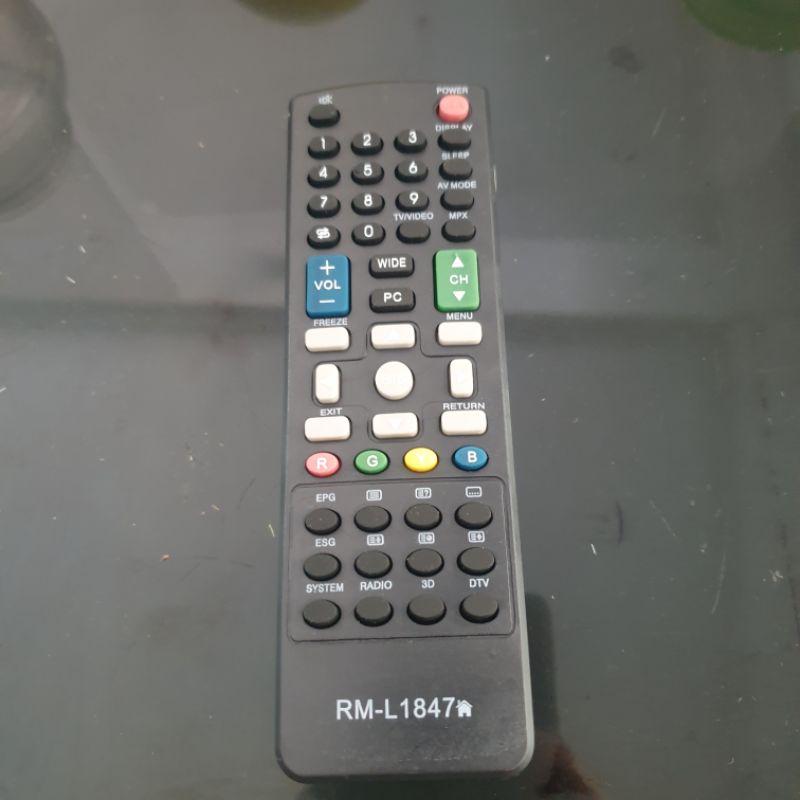 Remot / Remote TV SHARP LCD LED Grade ORIGINAL