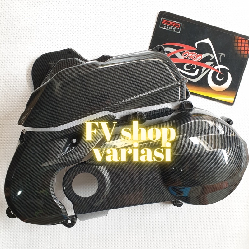 COVER TUTUP PELINDUNG CVT KARBON MIO M3 / FILTER MIO M3 / KEONGAN KARBON WTP CELUP IMPORT CARBON ZOR