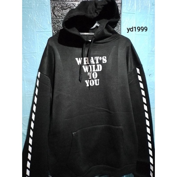 Jaket Hoodie Second Wanita/Pria Branded