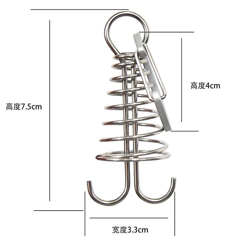 [AIYU] Baju Kaos Distro Pria Wanita Lengan Pendek 10pcs Windproof Outdoor Awning Tent Fixed Hook Gesper Rak Lantai Musim Semi Paku Tetap Kait Gesper