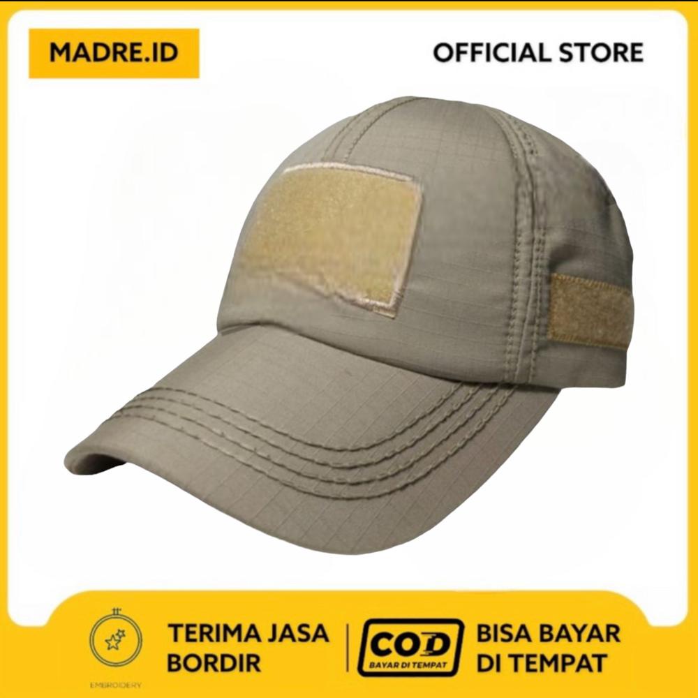 Topi Tactical Lapangan Pdl Velcro