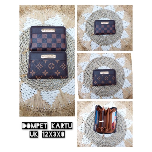 Dompet Kartu Wanita Kode LCL Bahan Pu Leather