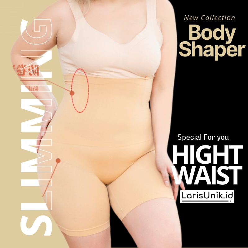 Celana Pelangsing Munafie Fit Shaper Sepaha Celana Dalam Wanita Korset Pembakar Lemak