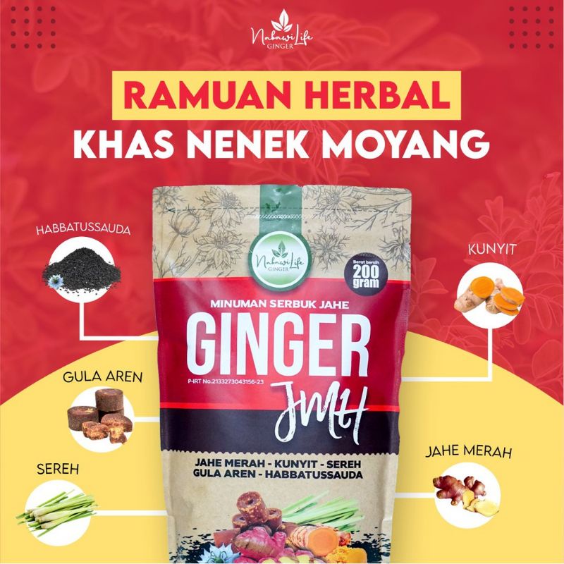 

Minuman Serbuk Jahe Ginger JMH