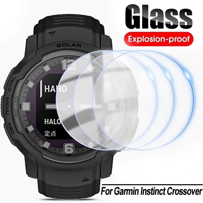 Smart Watch Front Film Full Coverage Screen Film Watch Hydrogel Film HD Tempered Film Anti-fingerprint Watch Protection Film Untuk Garmin Instinct Crossover
