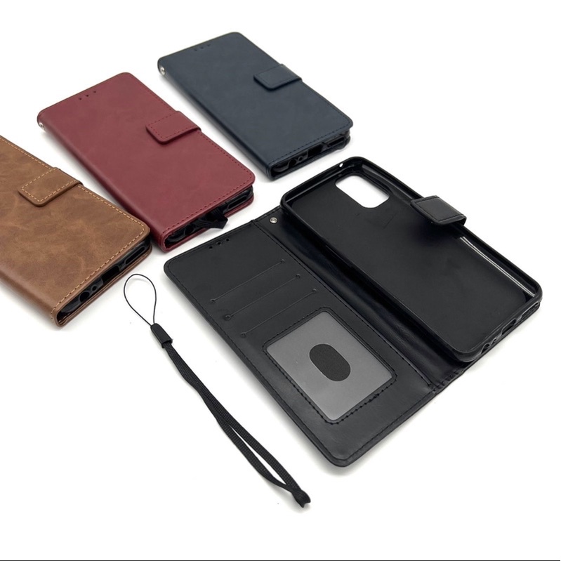 CASE FLIP KULIT XIAOMI - REDMI 5A/9C/10 5G/10A/10C/NOTE 8/NOTE 9 PRO/NOTE 10/NOTE 10 PRO/NOTE 11 4G/NOTE 11 PRO/POCO X3 GT