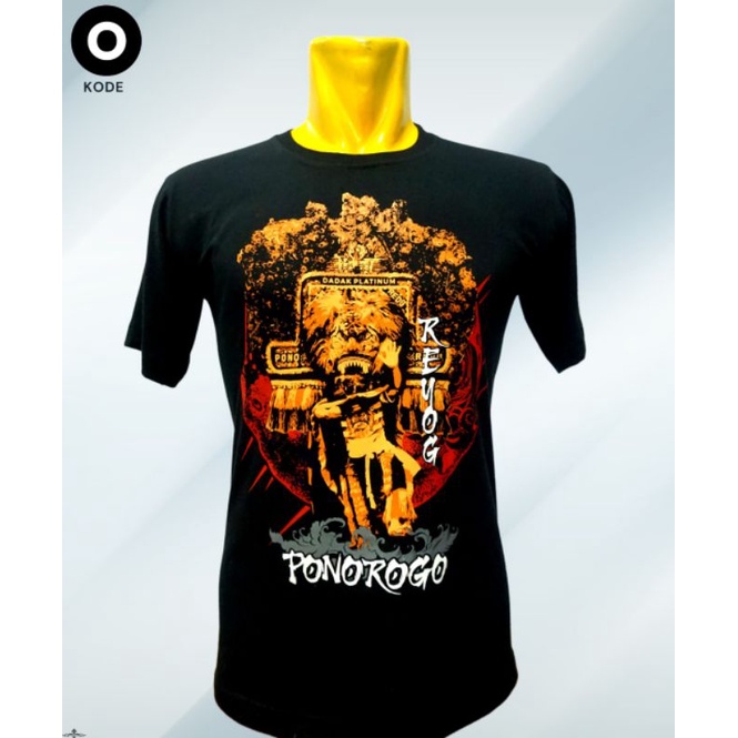Kaos Singo Barong/Kaos Dadak Merak/Kaos Reog Ponorogo