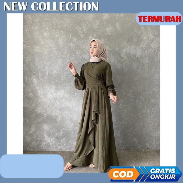 Arum Dress (Gamis Saja) Sarimbit Jasmine 2023 Seroja Family Jasmine By Lidia Hadiwinoto Gamis Wanita