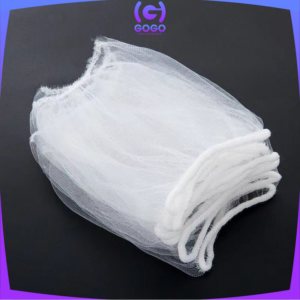 GOGO-C537 Saringan Wastafel Isi 50PCS Kantong Jaring Jala Penyaring Sampah Wastafel Sink Dapur / Filter Saringan Sampah Kitchen Sink Anti Mampet