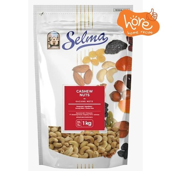 

Top Sembako SELMA Cashew Nut - Kacang Mede - Kacang Mete Mentah 1 kg