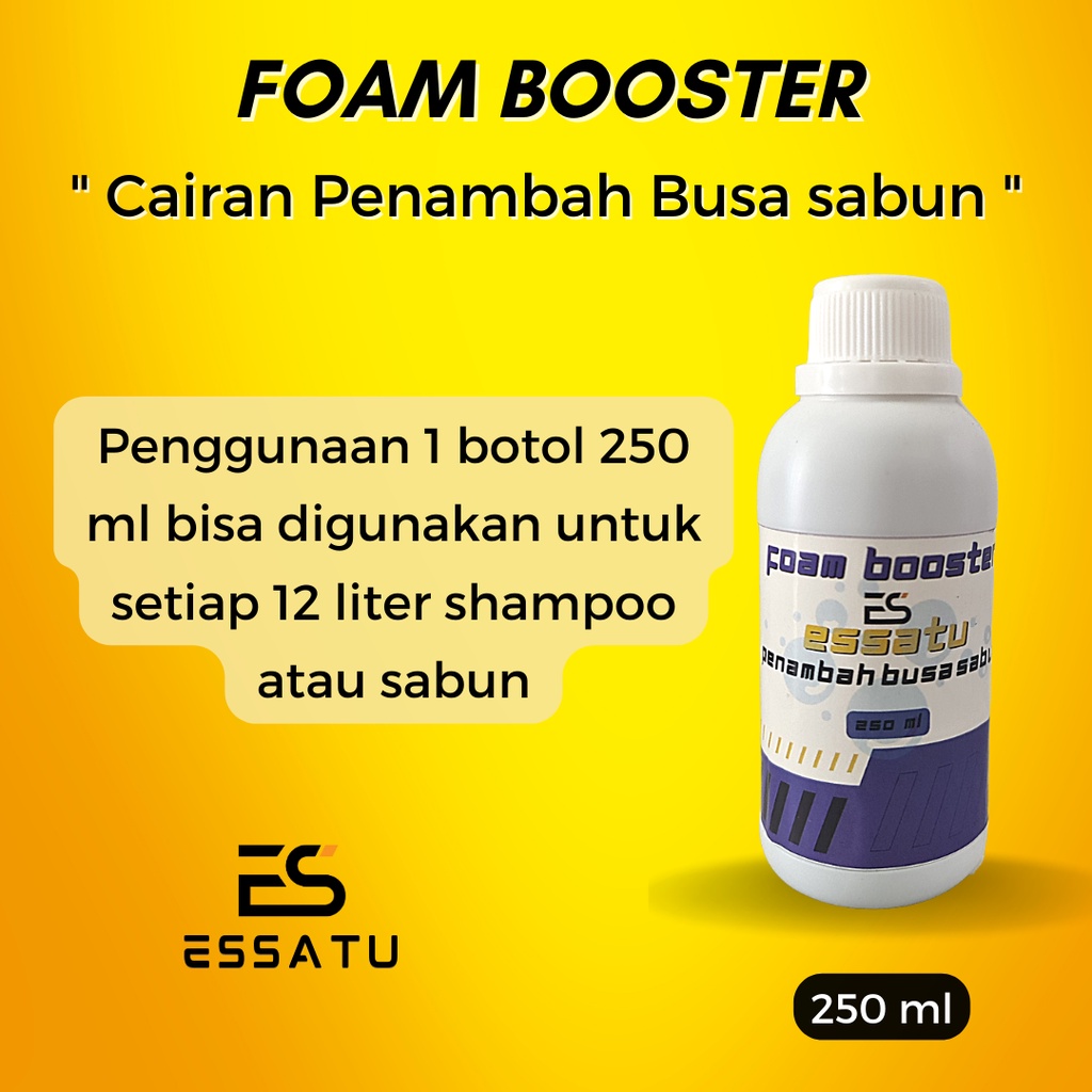 Foam booster Penambah Busa Sabun Essatu ukuran 500ml