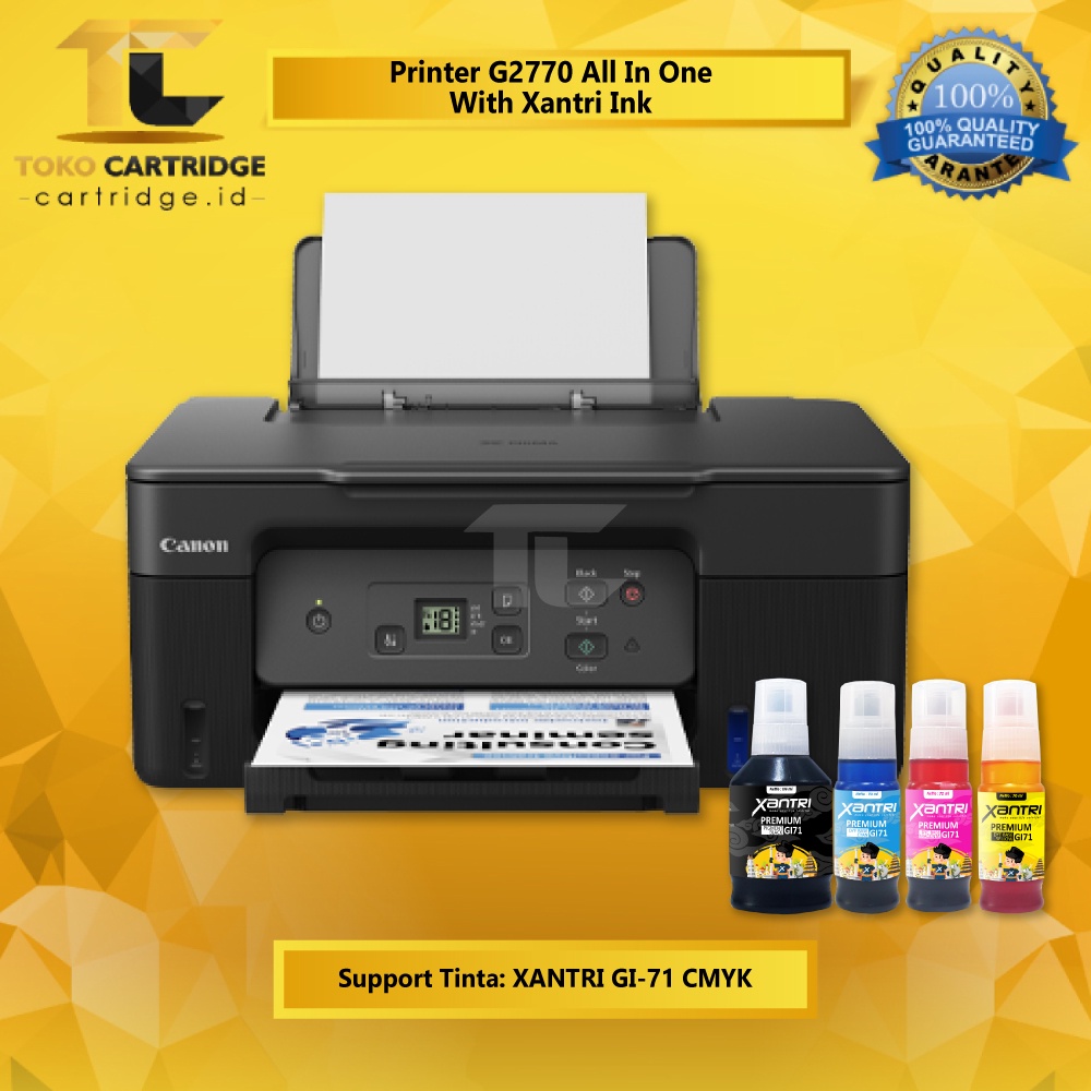 Printer G2770 G 2770 Print Scan Copy A4 With Tinta GI-71 Gi71 Gi 71 CMYK Head Bh70 CH70