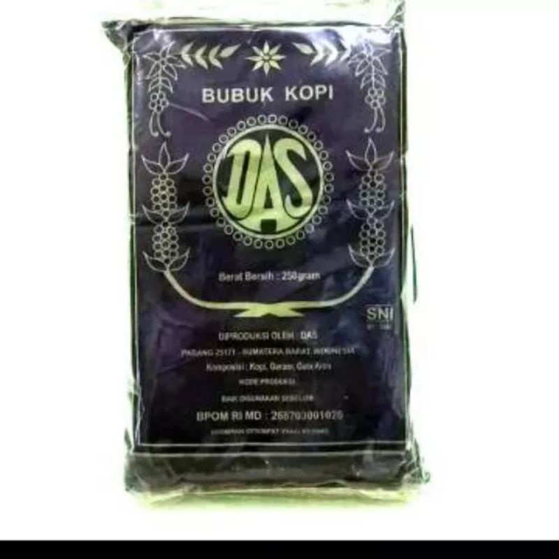 

Kopi Bubuk DAS 250 gr