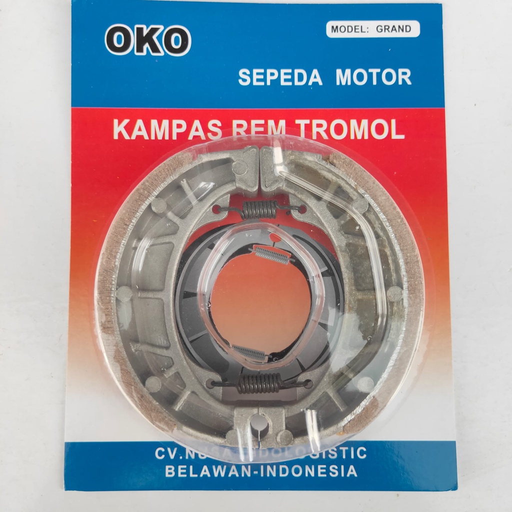 Kampas Rem Tromol Belakang Grand Supra X Revo 110 Blade