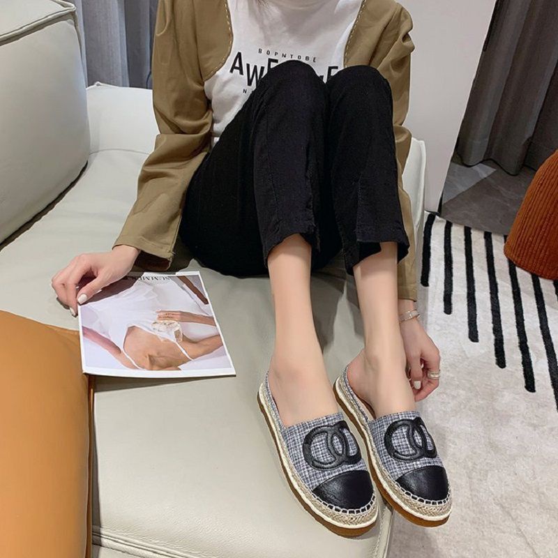 [COD] 10996 Sandal Import Wanita Much Espadrilles Mules