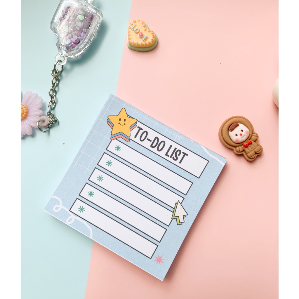 【GOGOMART】Kertas Memo Memopad Memo Notepad / Memo Catatan Bukan Sticky Notes Tempel - MM008