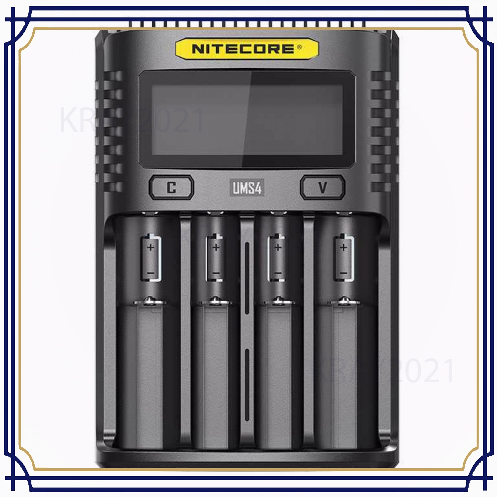 Intelligent QC2 USB Charger Baterai 4 Slot Li-ion NiMH - BT361