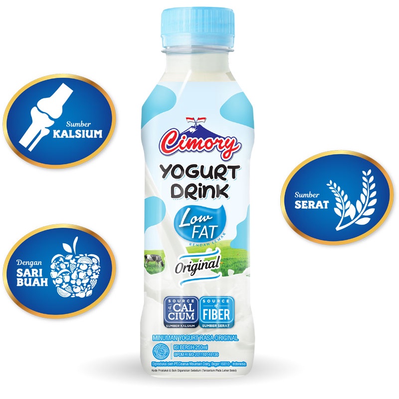 

Cimory Yogurt Drink (Low Fat Original) 240ml